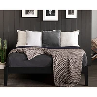 Platform Double Bed - Vito Pure Black