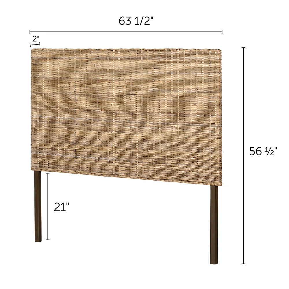 Queen Headboard Lilak - Rattan