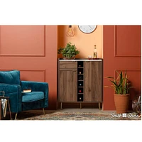 Hype Buffet - Walnut / Faux Marble