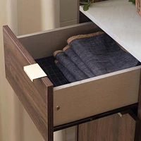 Hype Buffet - Walnut / Faux Marble
