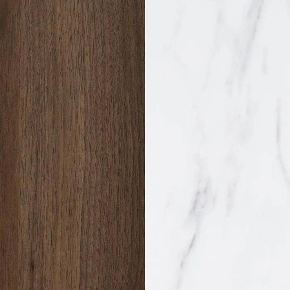 Hype Buffet - Walnut / Faux Marble