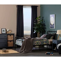 Bureau 3 Tiroirs avec Paniers de Rangement Cotton Candy - Myrtille