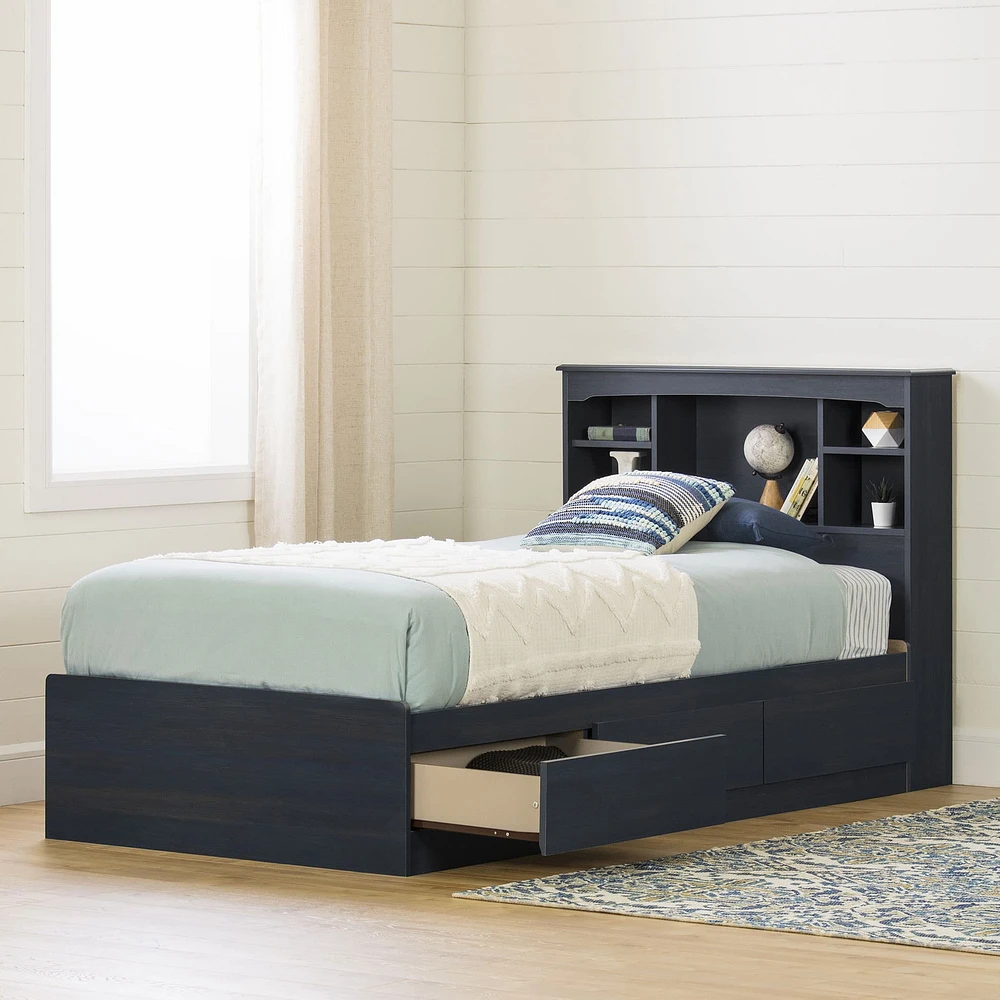 Navali Twin Bookcase Headboard