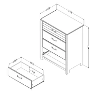 Commode Tiroirs Asten