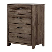 Commode 4 Tiroirs Asten - Chêne
