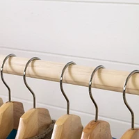 Sweedi Scandinavian Clothes Rack for Kids - Natural Pine