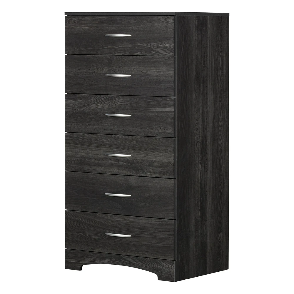 6-drawer lingerie chest - Step One Gray Oak