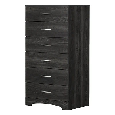 6-drawer lingerie chest - Step One Gray Oak