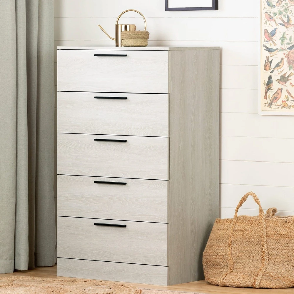 5-Drawer Chest - Step One Essential Winter Oak