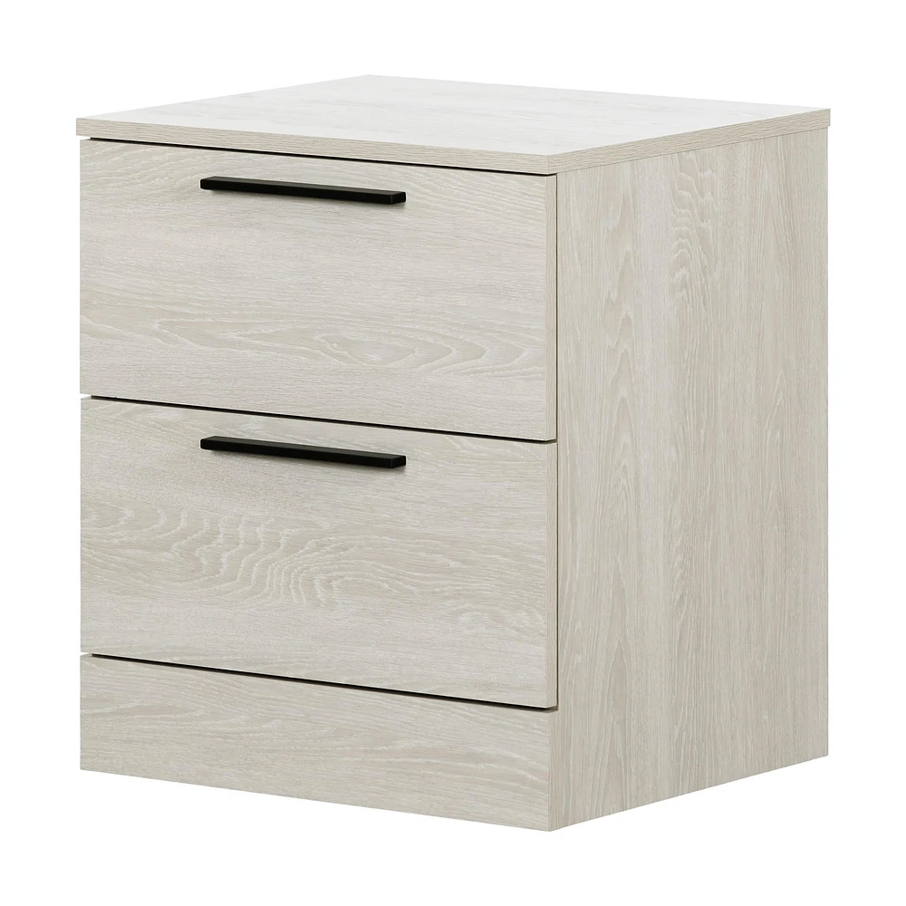 2-Drawer Nightstand - Step One Essential Winter Oak