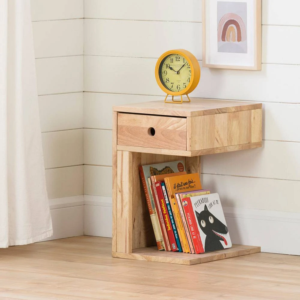 Sweedi Reversible 1-Drawer Nightstand - Natural