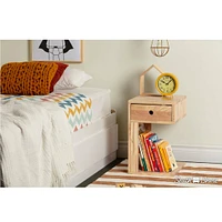 Sweedi Reversible 1-Drawer Nightstand - Natural