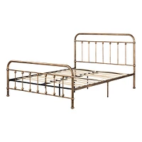 Metal Platform Queen Bed - Prairie Bronze