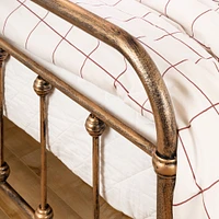 Metal Platform Queen Bed - Prairie Bronze