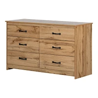 6-Drawer Double Dresser