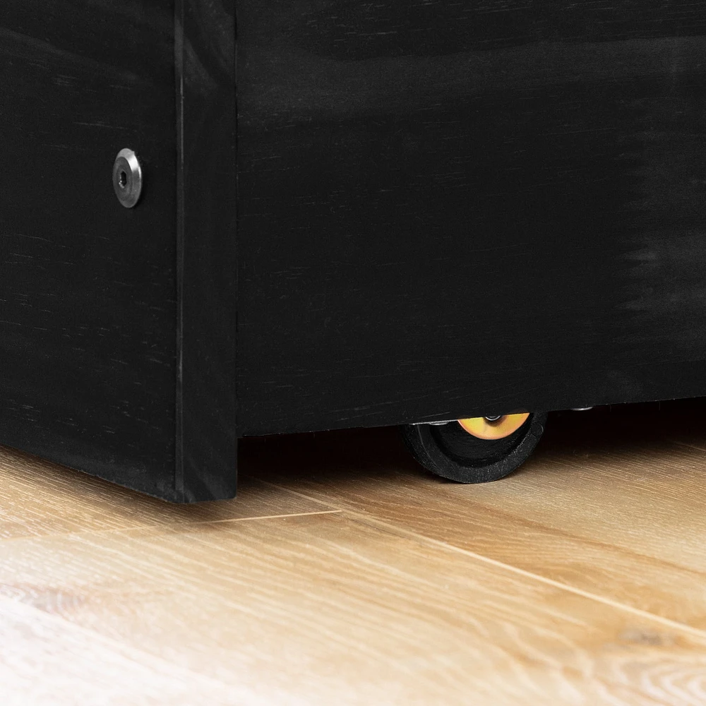 Bunk Beds with Trundle - Fakto Matte Black