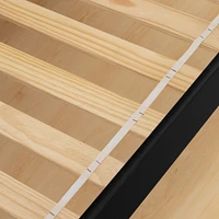 Solid Wood Bunk Beds - Induzy Matte Black