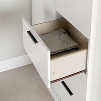Loft Bed with Desk - Logik Pure White