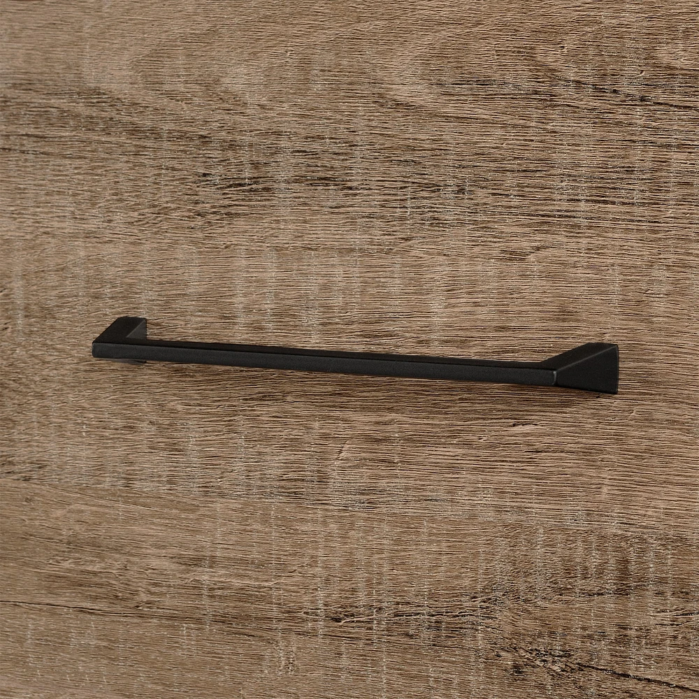 Chest - Arlen Weathered Oak and Matte Black