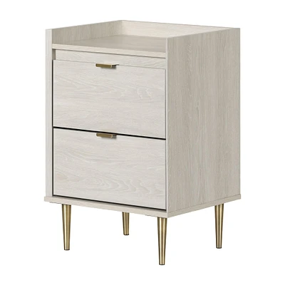 2-Drawer Nightstand - Hype Winter Oak