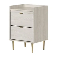 2-Drawer Nightstand - Hype Winter Oak