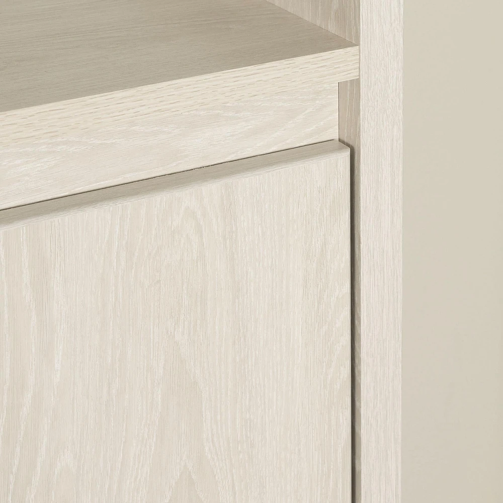 Commode à porte 5 Tiroirs - Hype Chêne Hivernal