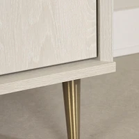 Commode à porte 5 Tiroirs - Hype Chêne Hivernal
