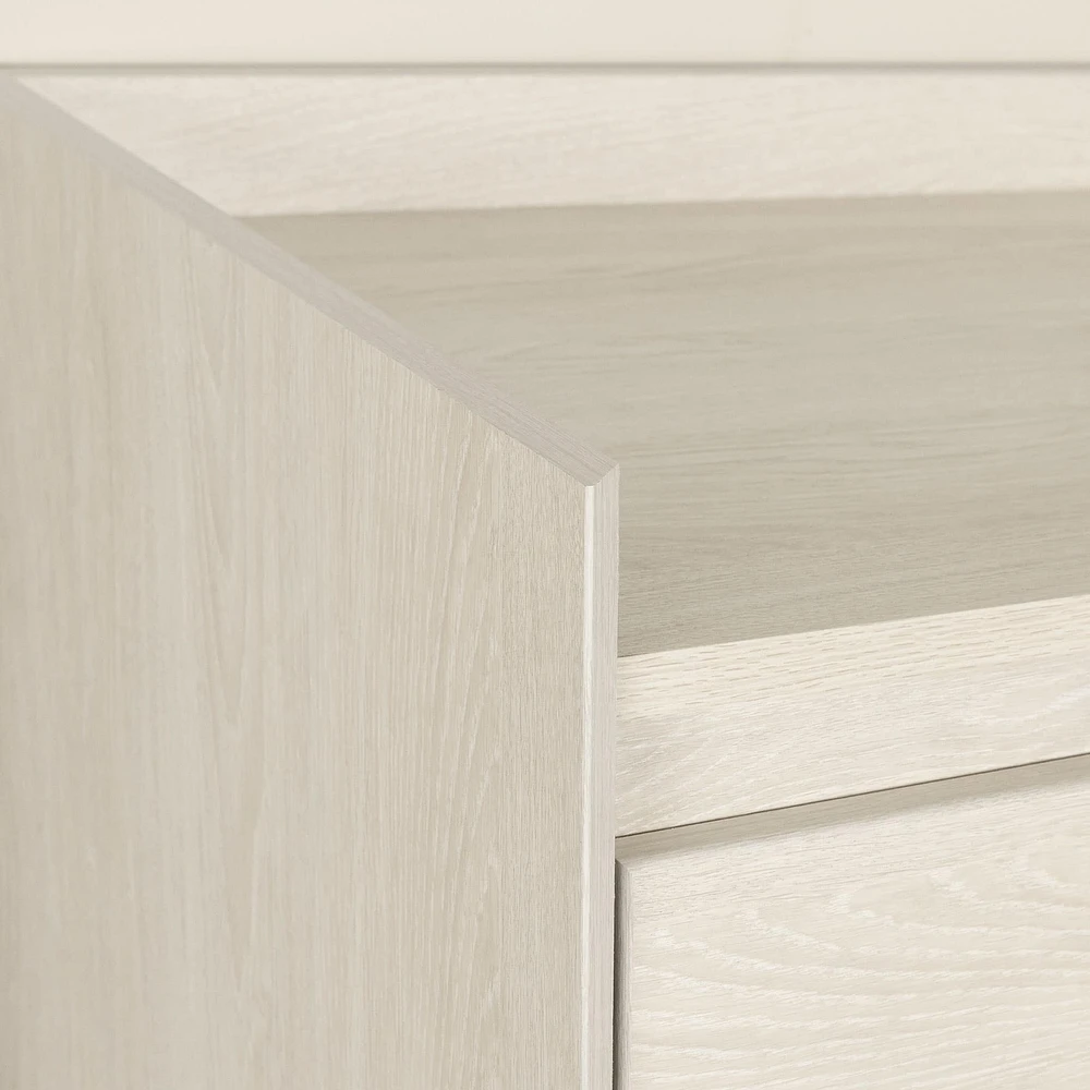 Commode à porte 5 Tiroirs - Hype Chêne Hivernal