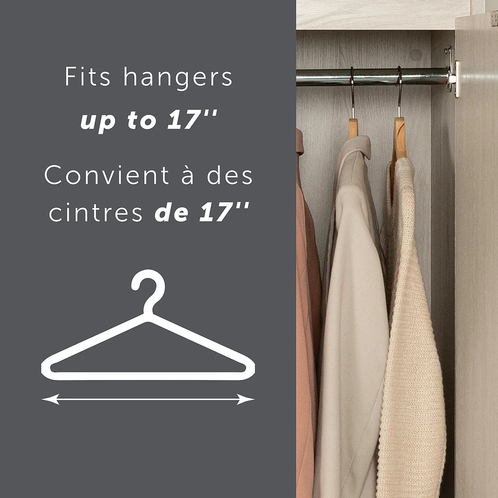 Commode à porte 5 Tiroirs - Hype Chêne Hivernal