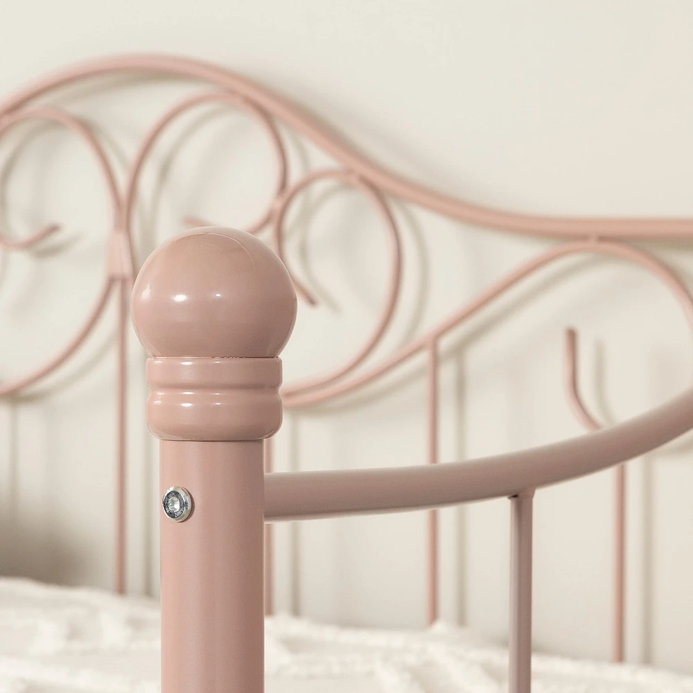Metal Daybed - Summer Breeze Pink