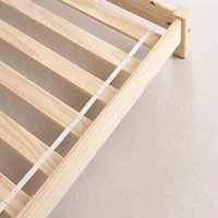 Twin Bed with House Bed Frame Headboard - Sweedi Natural