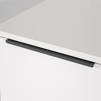 Table de Nuit - Hourra Orme naturel et Blanc