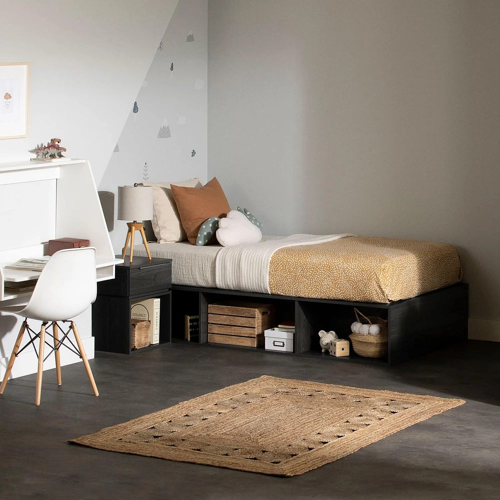 Nightstand - Hourra Gray Oak