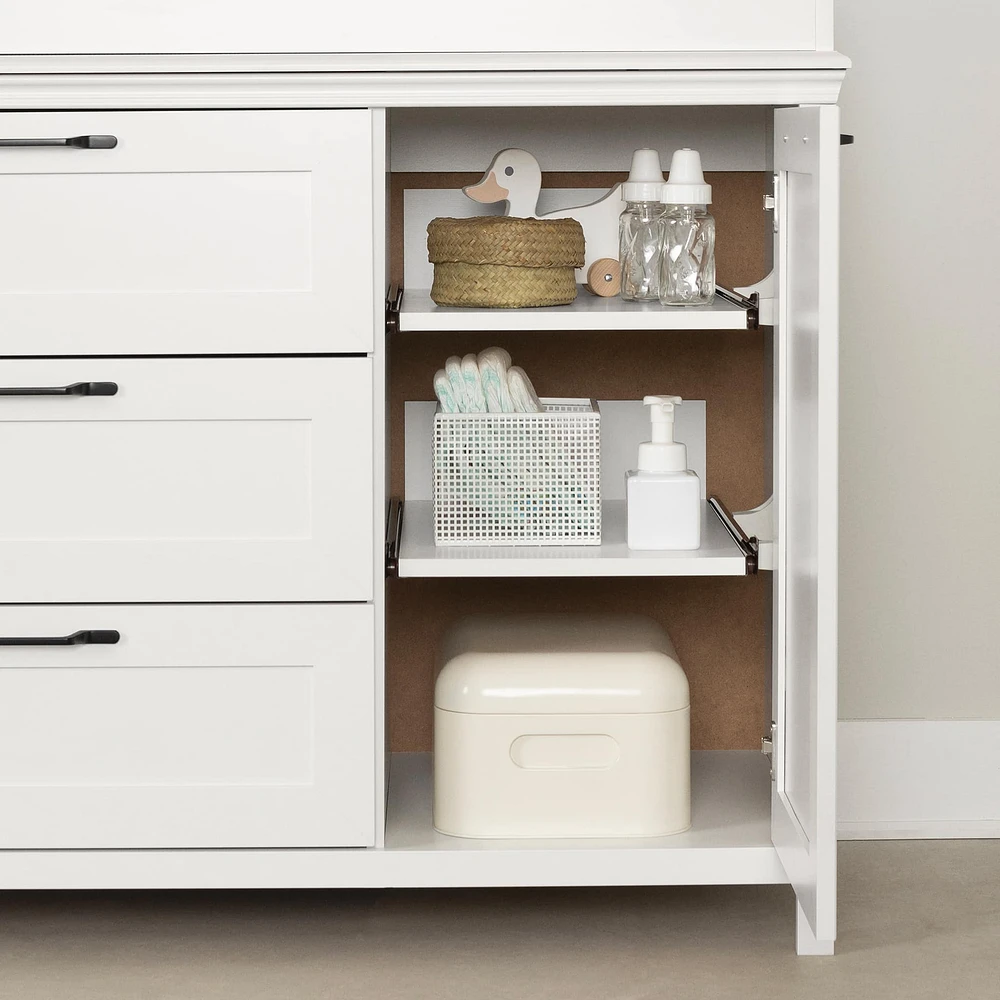 Changing Table - Daisie Pure White