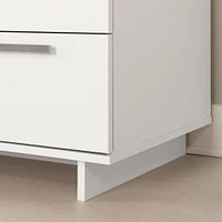 6-Drawer Double Dresser - Cavalleri Pure White