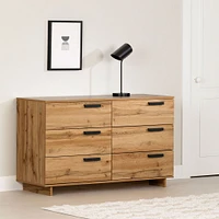 6-Drawer Double Dresser