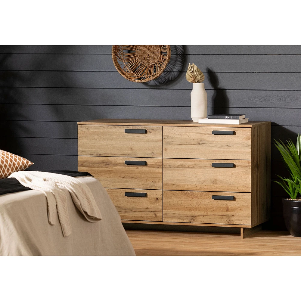 6-Drawer Double Dresser