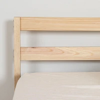 Lit Simple en bois - Sweedi Bois naturel