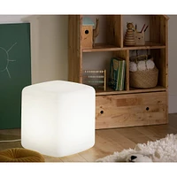 Table de Nuit / Tabouret Lumineux pour Enfants - Sweedi Blanc