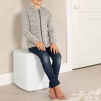Table de Nuit / Tabouret Lumineux pour Enfants - Sweedi Blanc
