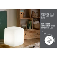 Table de Nuit / Tabouret Lumineux pour Enfants - Sweedi Blanc