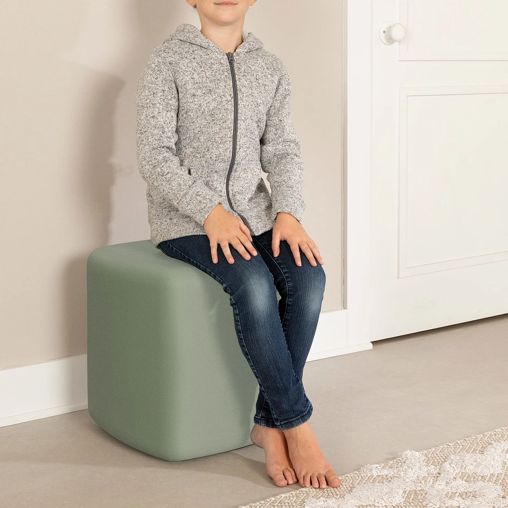 Kids Stool / Nightstand - Sweedi Sage Green