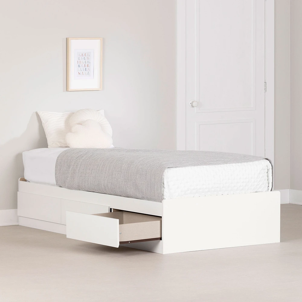 Lit Simple matelot 3 tiroirs