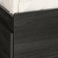 Twin Mates Bed with 3 Drawers - Hourra Gray Oak