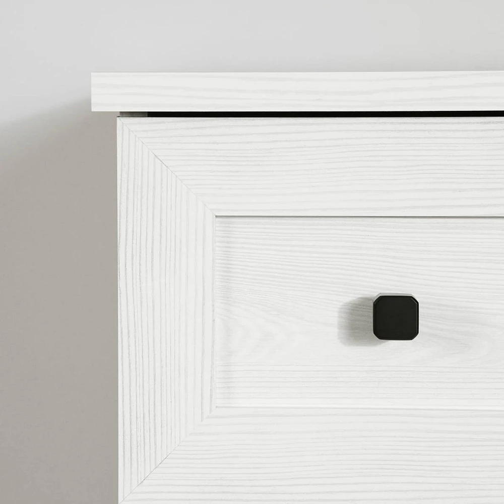 Commode 4 Tiroirs - Hazen Pin blanc