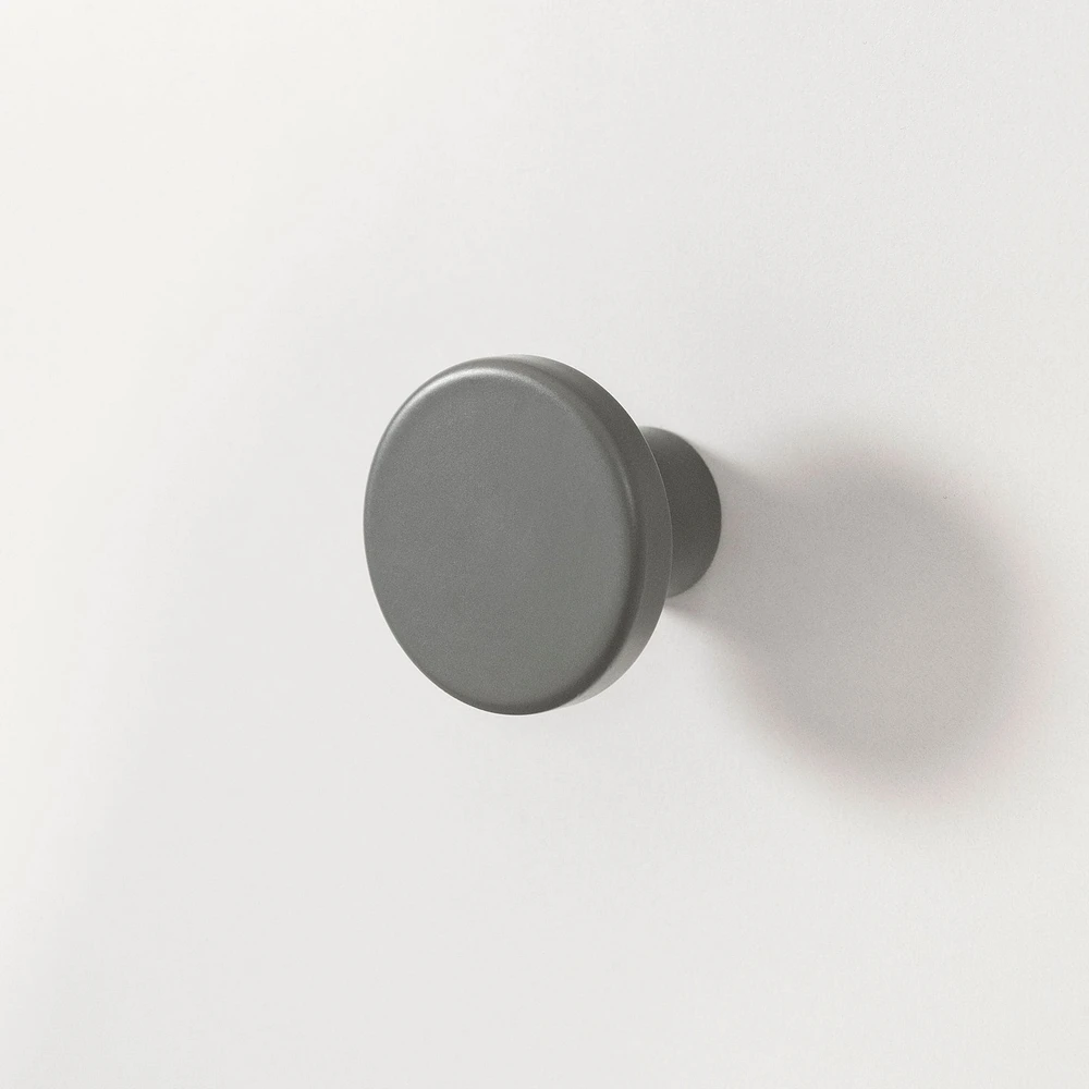 Nightstand - Bebble Soft Gray and White