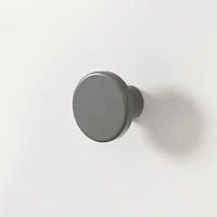 Nightstand - Bebble Soft Gray and White