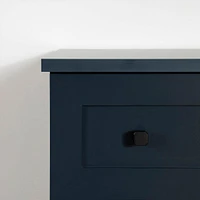Commode double 6 Tiroirs - Hazen Bleu Marine
