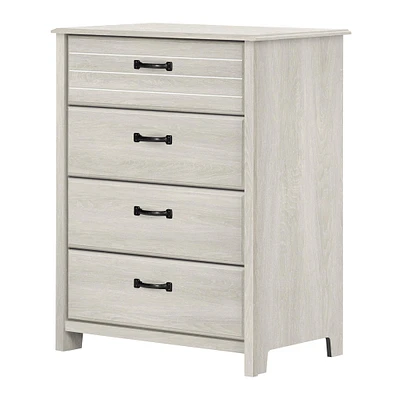Commode 4 Tiroirs - Ulysses Chêne Hivernal
