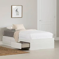 Twin Mates Bed - Hazen White Pine